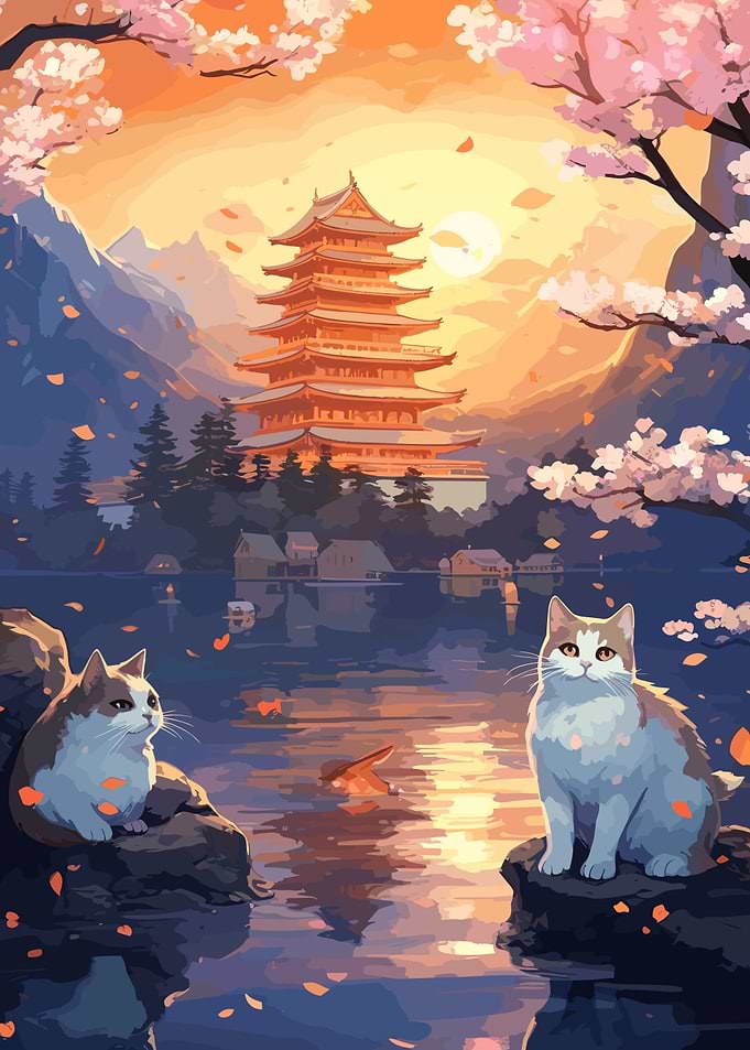 The Moon Night Cat Japan