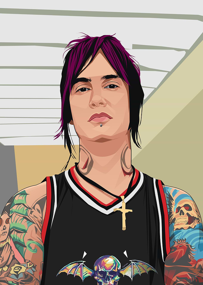 The Rev Vector Portrait