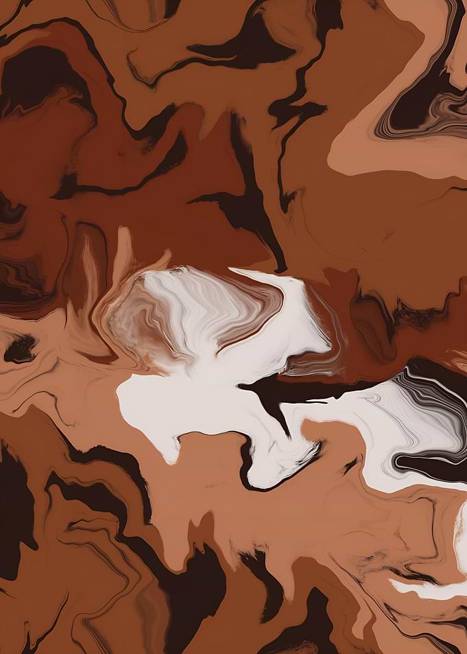 Coffee Marble Background