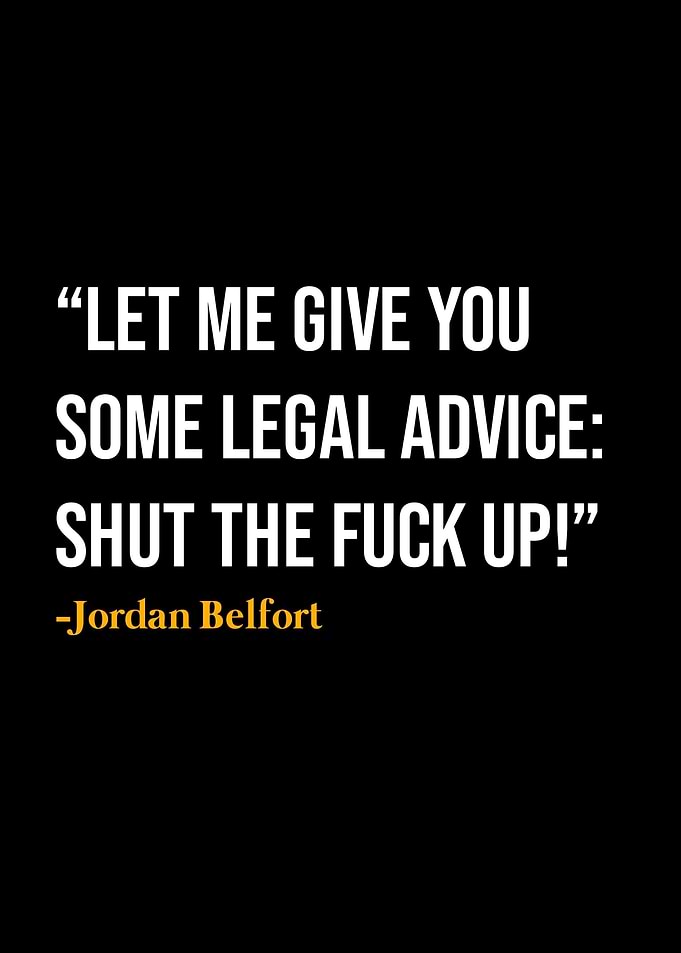 Jordan Belfort Quote