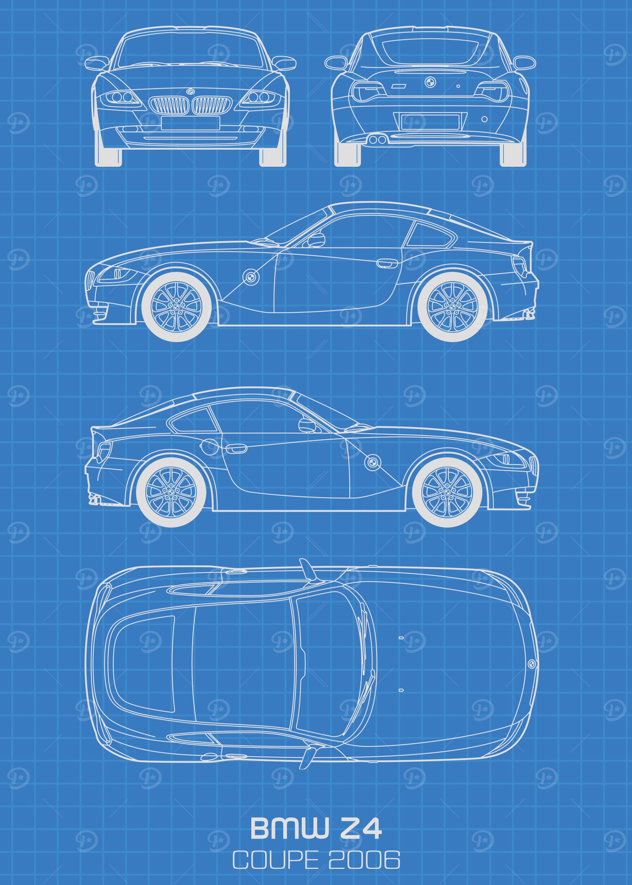 BMW Z4 Blueprint