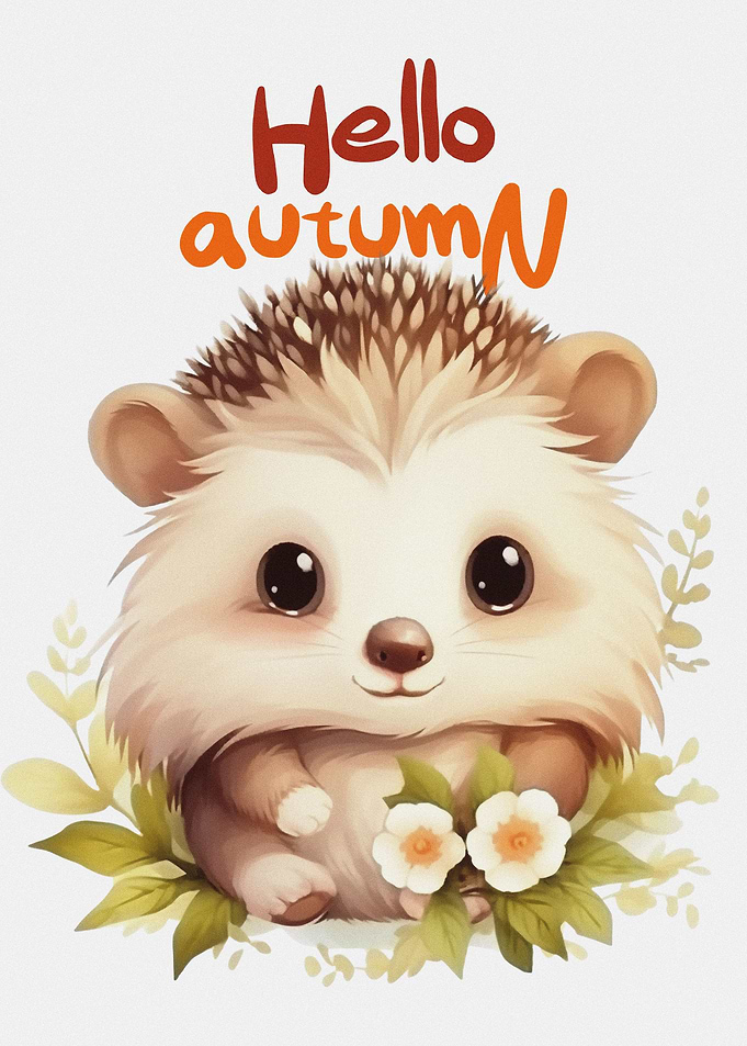 Hedgehog Illustration