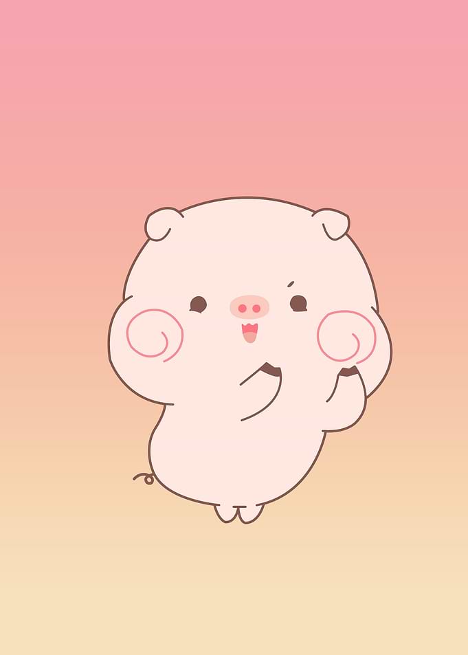 pig cute animal