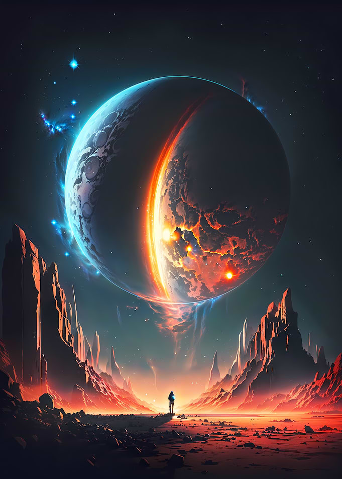 Mystical Dawn Oasis