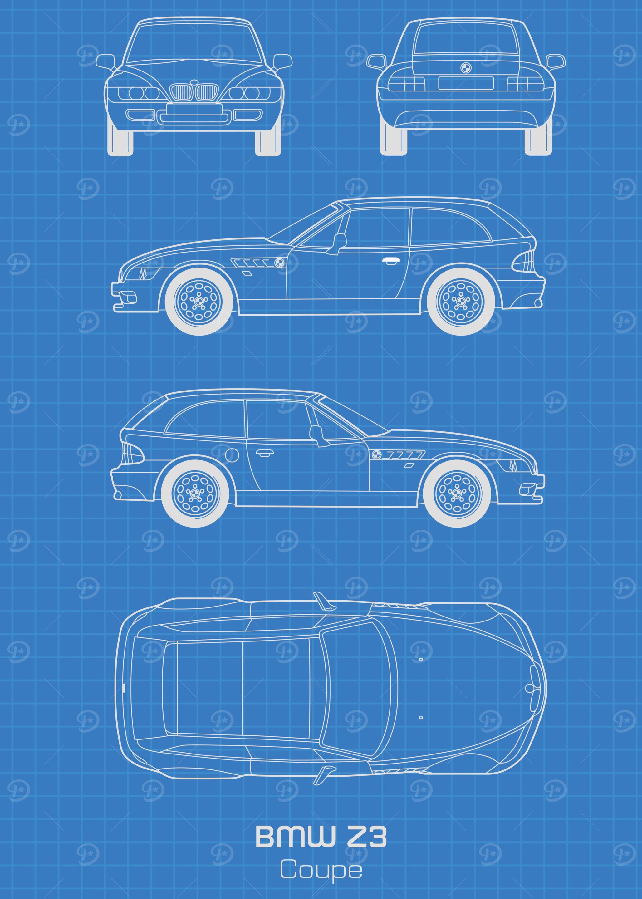 BMW Z3 Blueprint