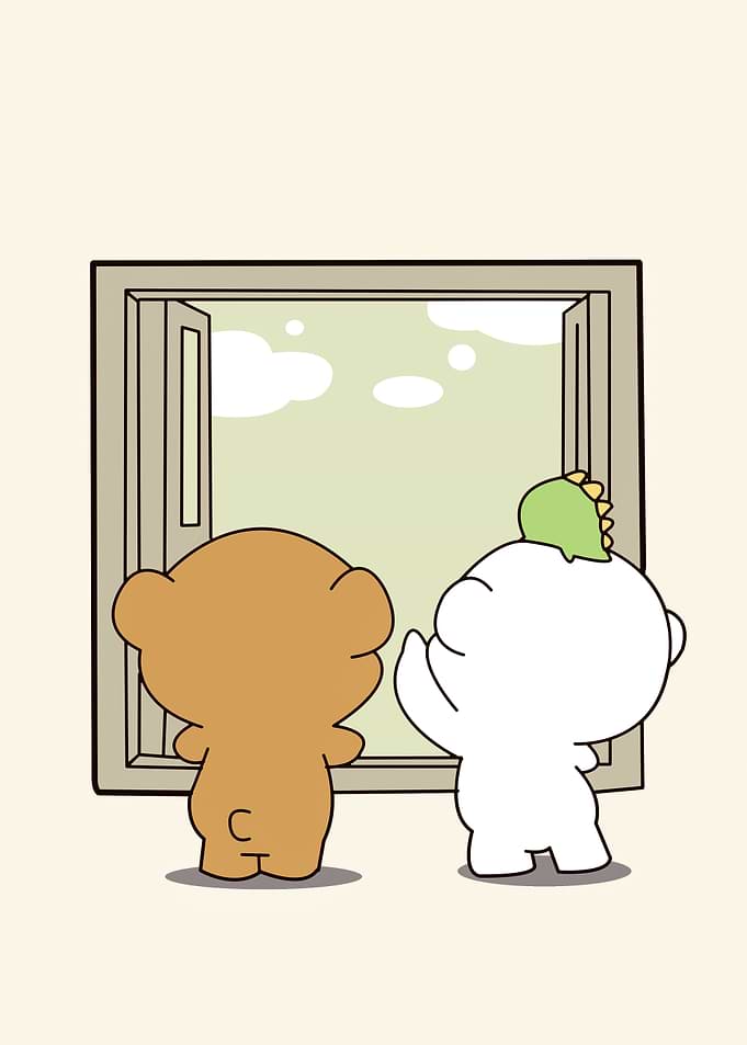 bear love cute animal