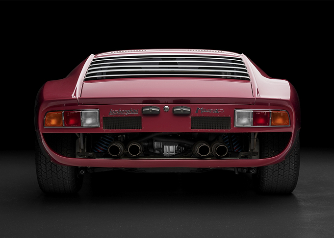 LAMBORGHINI MIURA SVJ REAR
