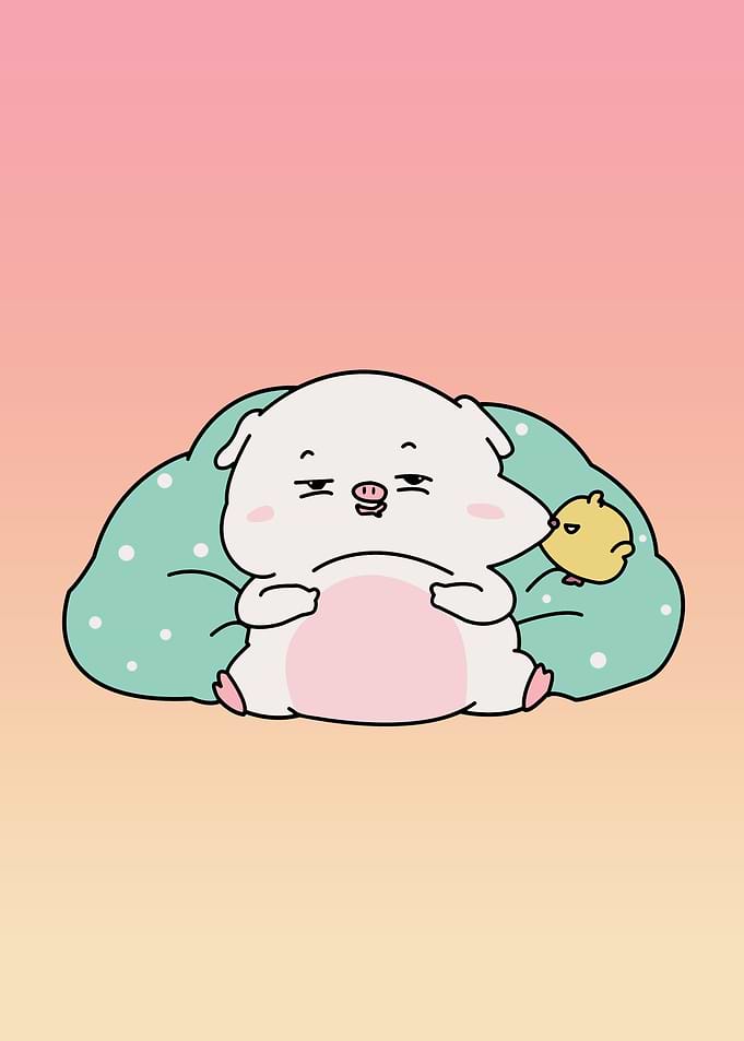 pig cute animal