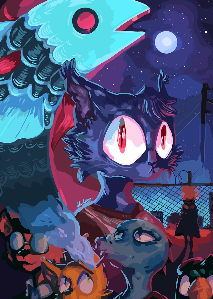 night in the woods