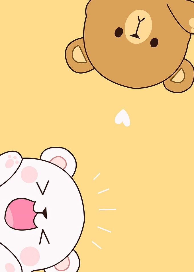 bear love cute animal