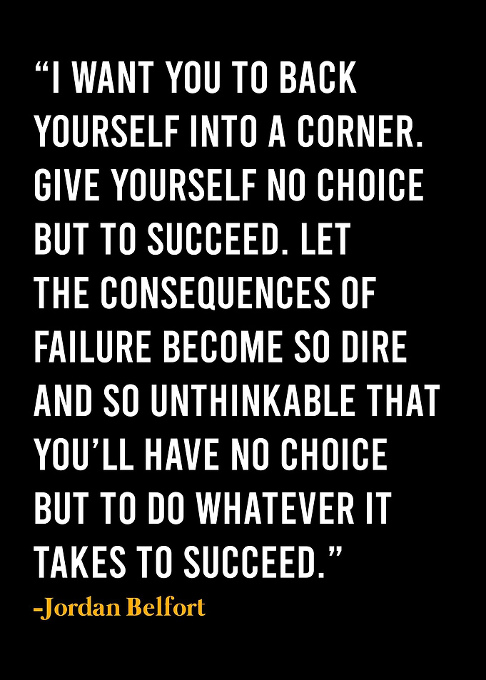 Jordan Belfort Quote