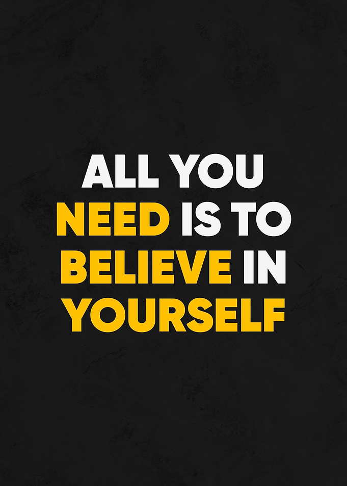 believe in yourself quotes