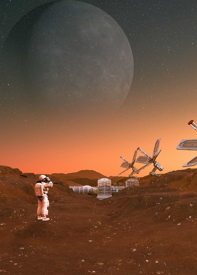 Setting Up On Mars