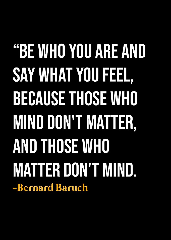 Bernard Baruch Quote