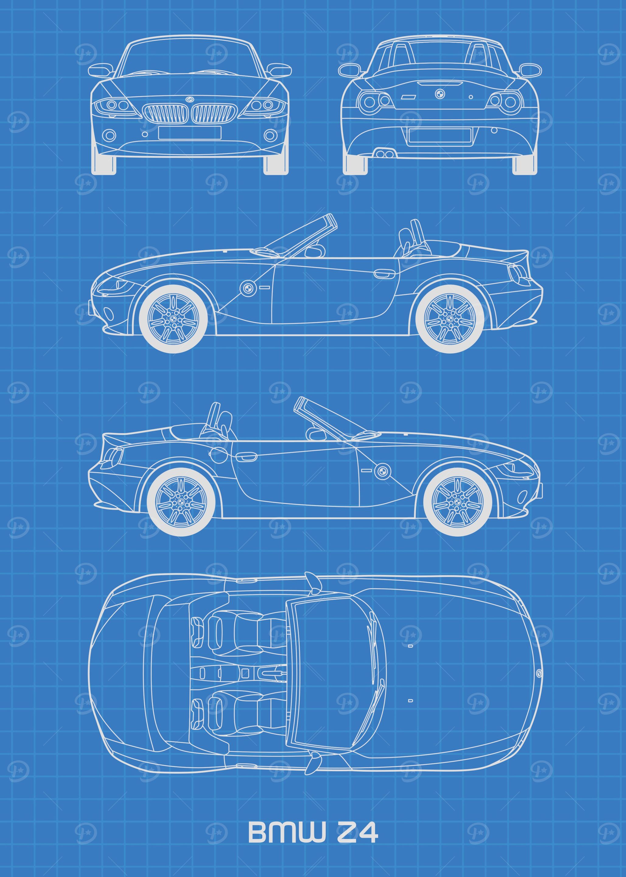 BMW Z4 Blueprint