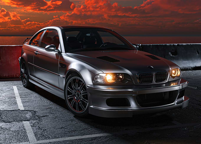 bmw sunset moments