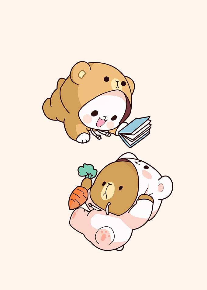 bear love cute animal