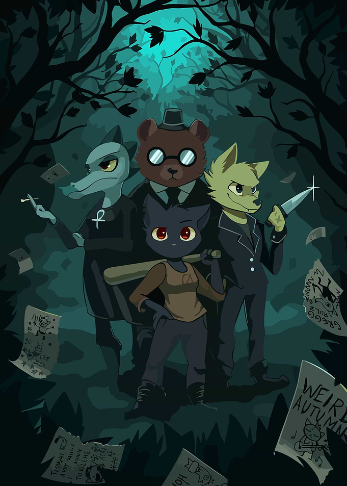 night in the woods