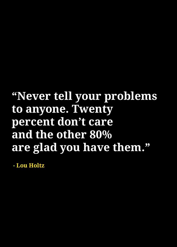 Lou holtz quotes