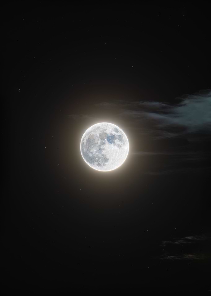 Full Harvest Supermoon