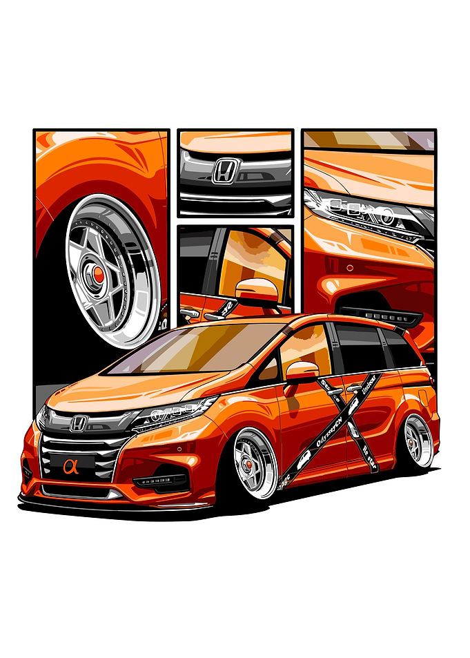 Orange Car