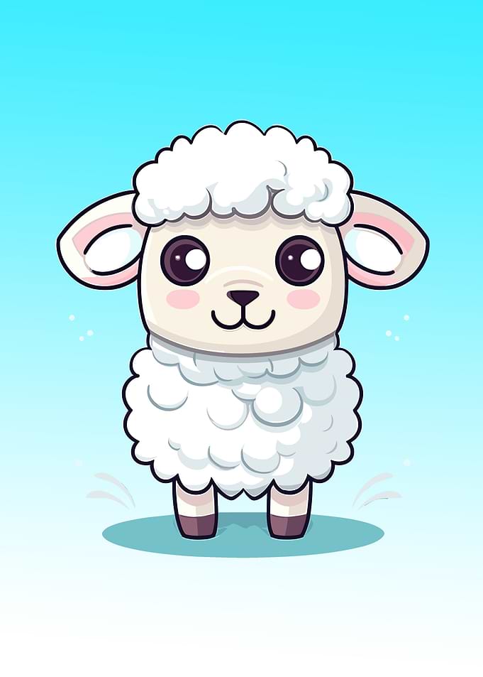cute sheep animal
