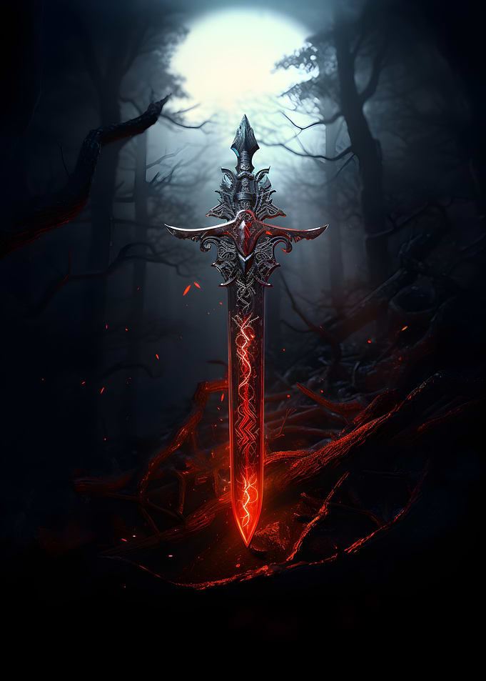 Bloodcursed Sword