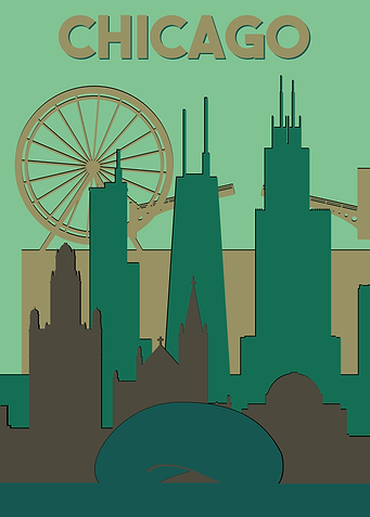 Chicago vintage style