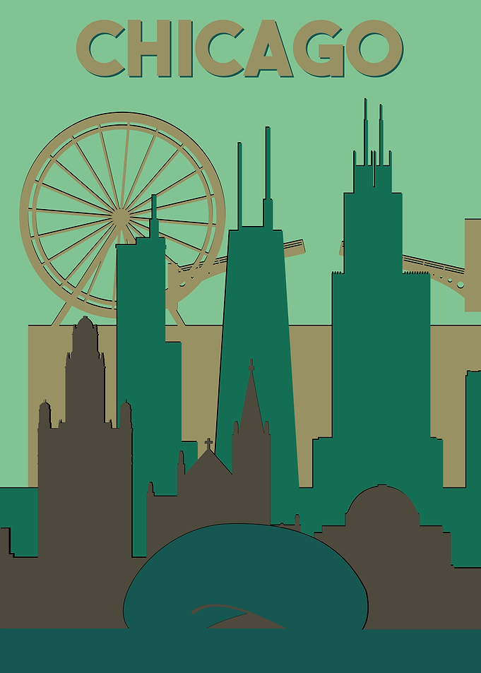 Chicago vintage style