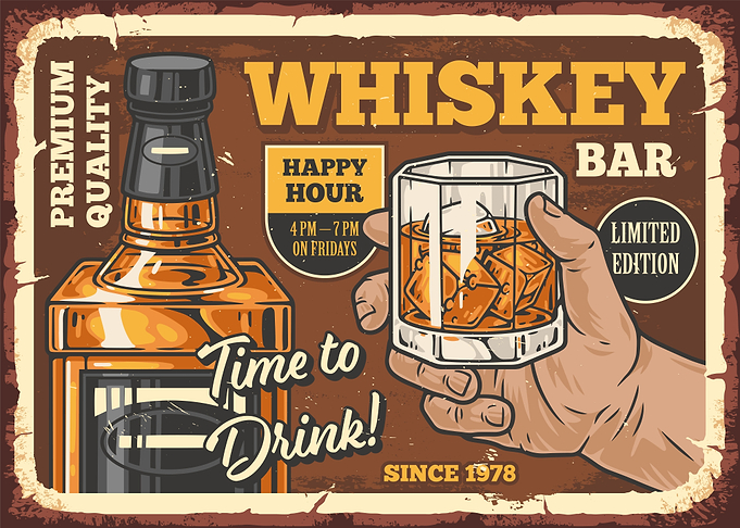 Whiskey Bar Drink Alcohol