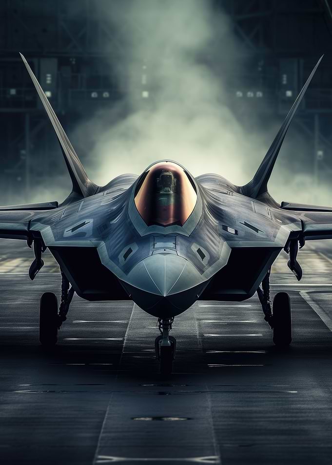F22 Raptor Starting