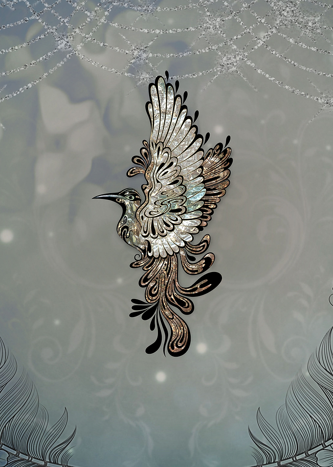 Wonderful elegant bird