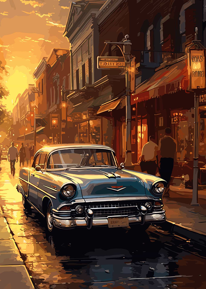 Vintage Car Japanese