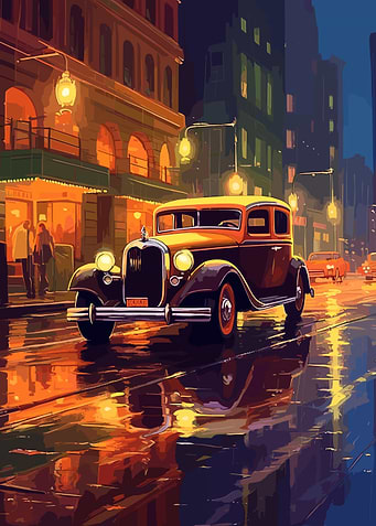 Vintage Car Japanese