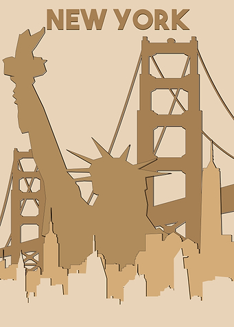 New York vintage style