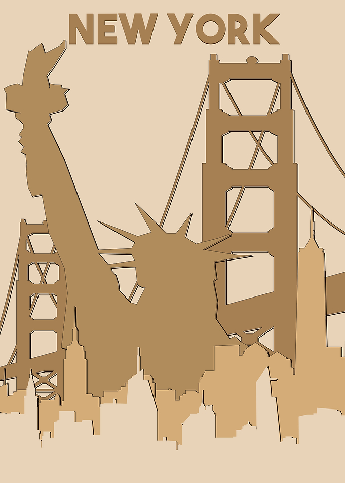 New York vintage style
