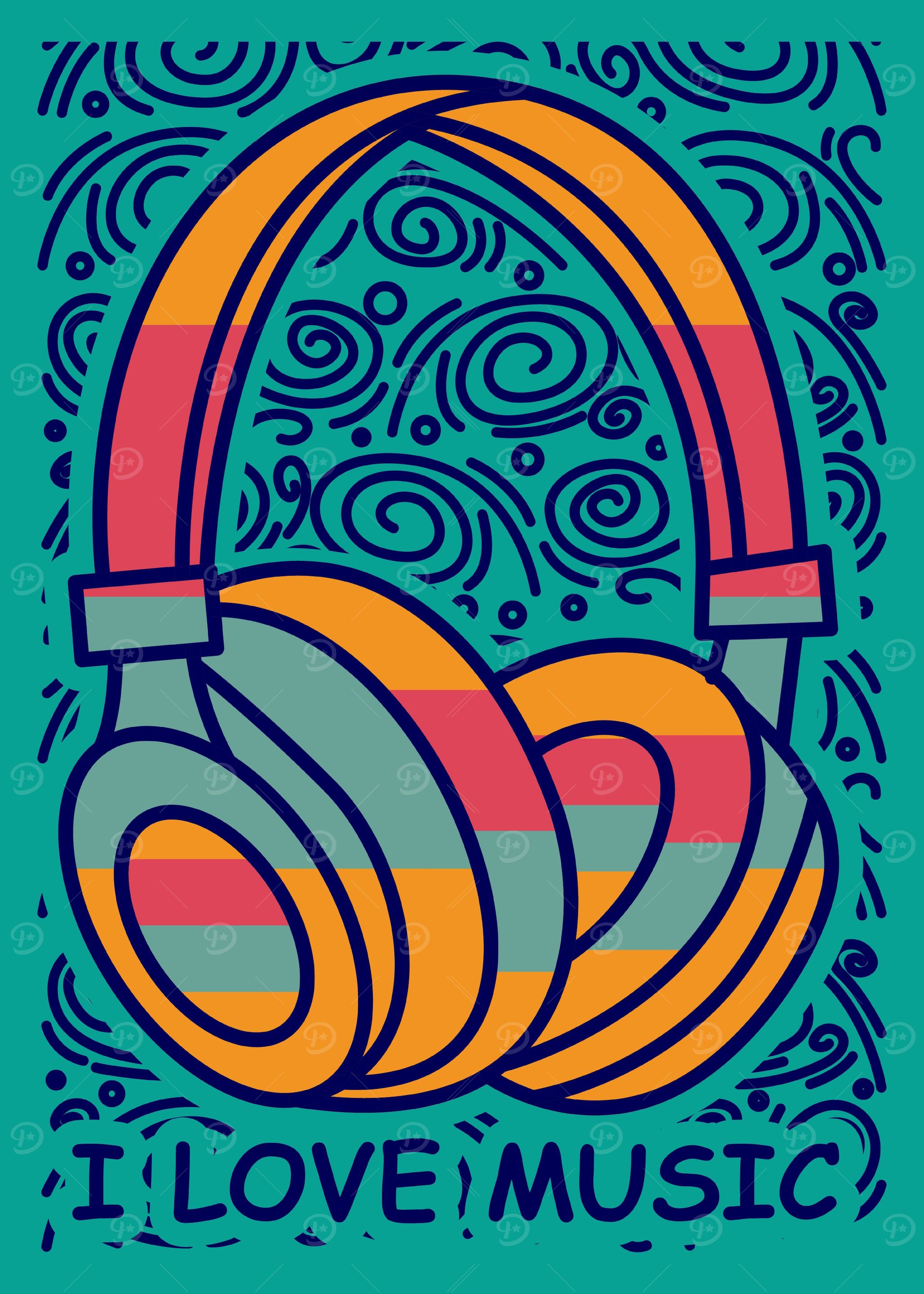 I love Music Posters