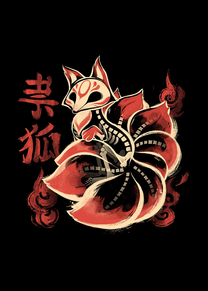 Ghost Kitsune