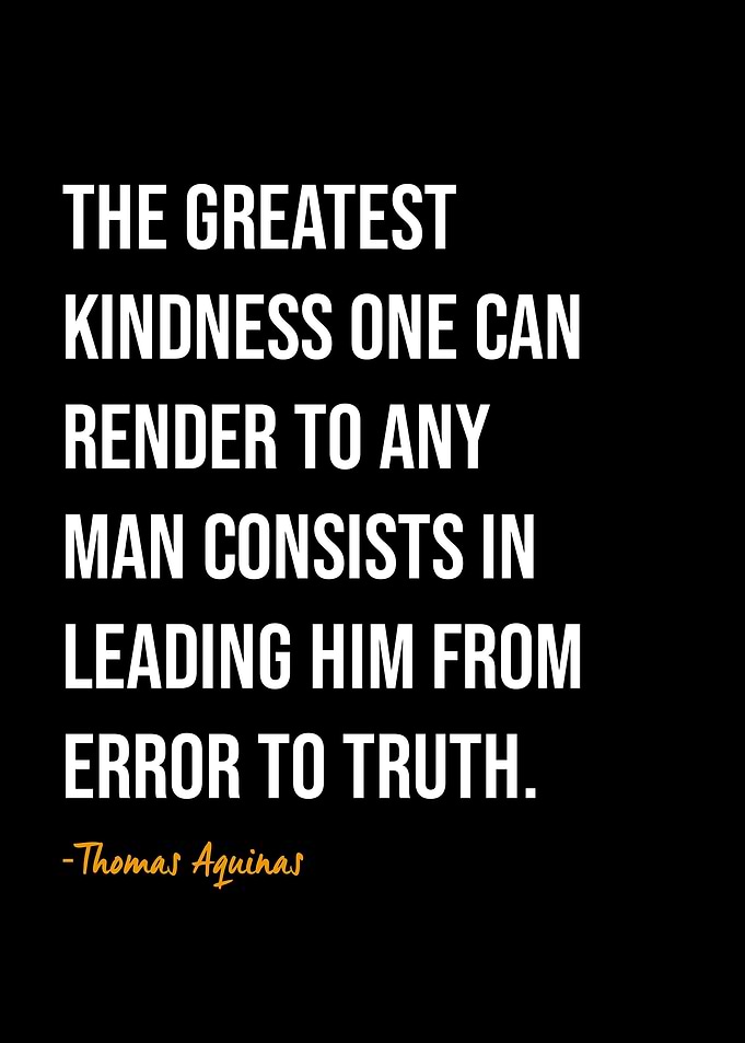 Thomas Aquinas quotes