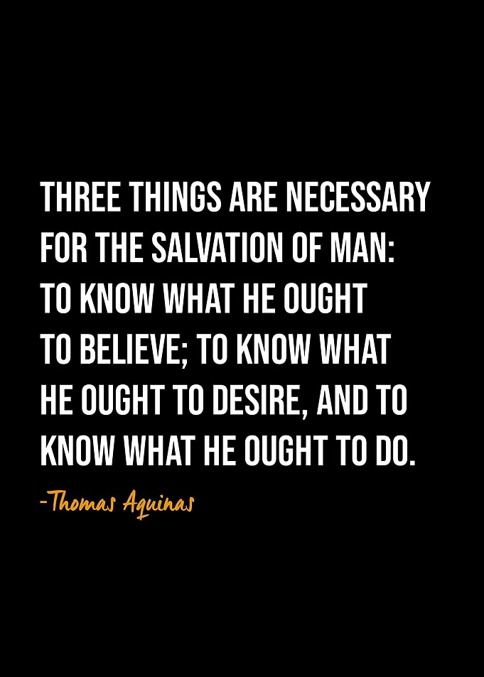 Thomas Aquinas quotes