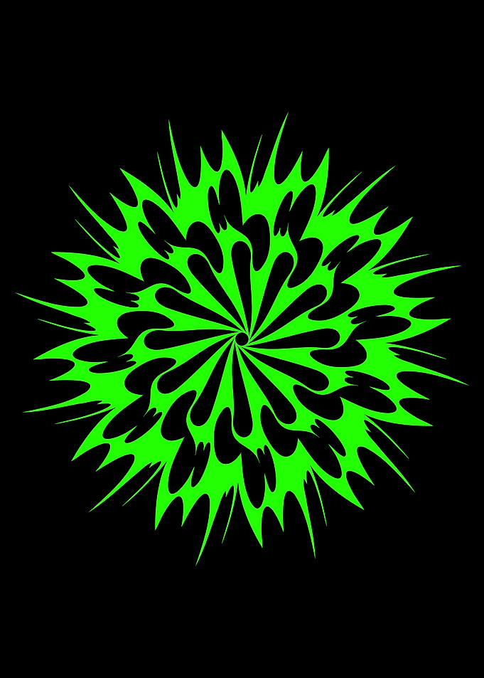 QUARK GREEN ABSTRACT