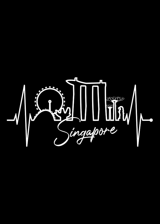 Singapore Skyline Love