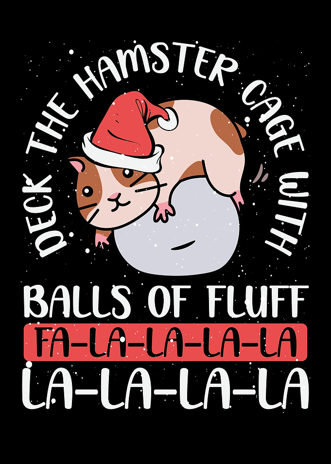 Deck the hamster cage