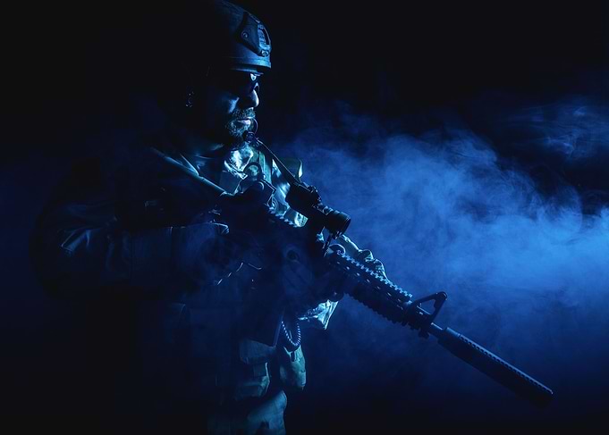 Commando soldier