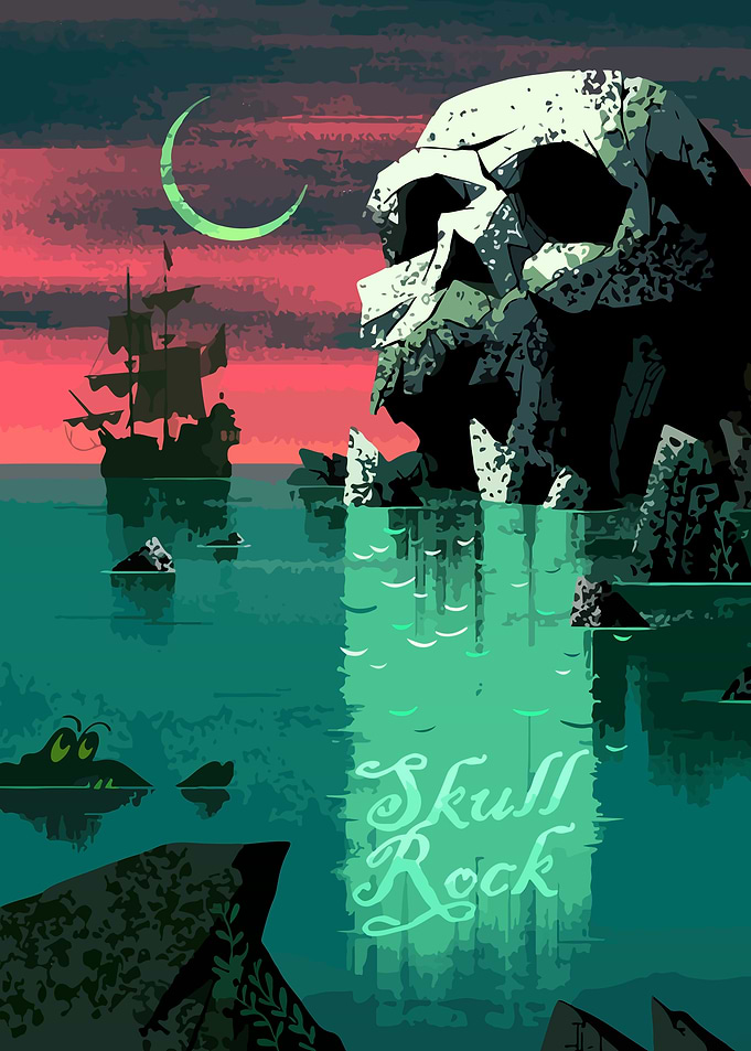 Travel to skull rock
