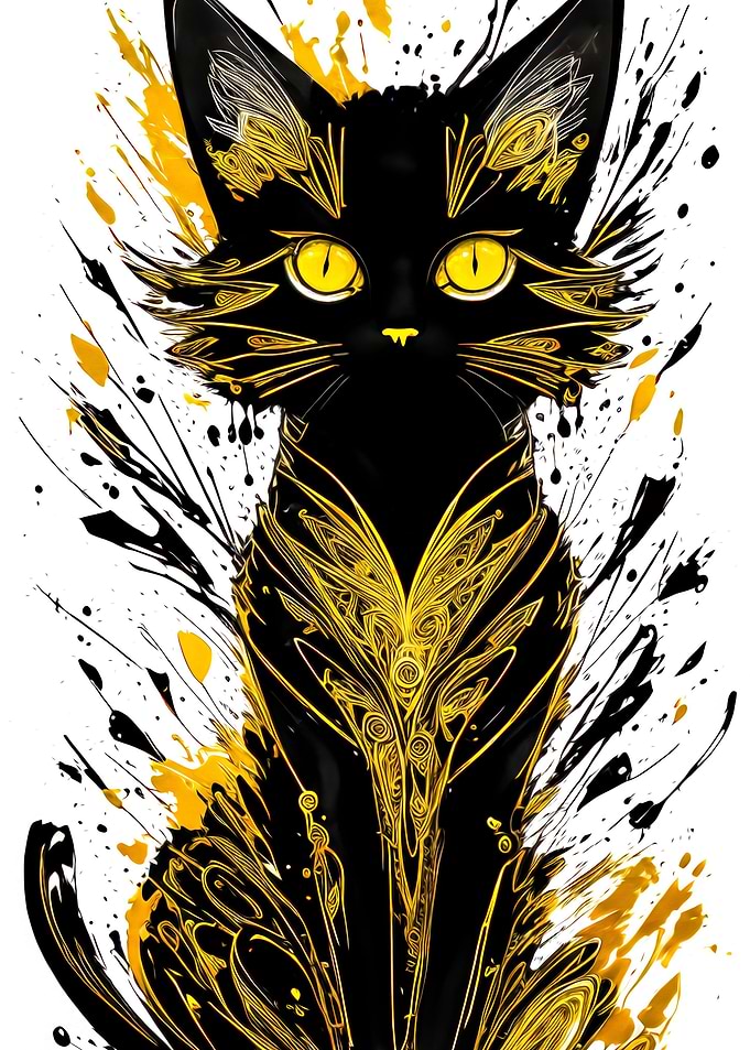 Black cat