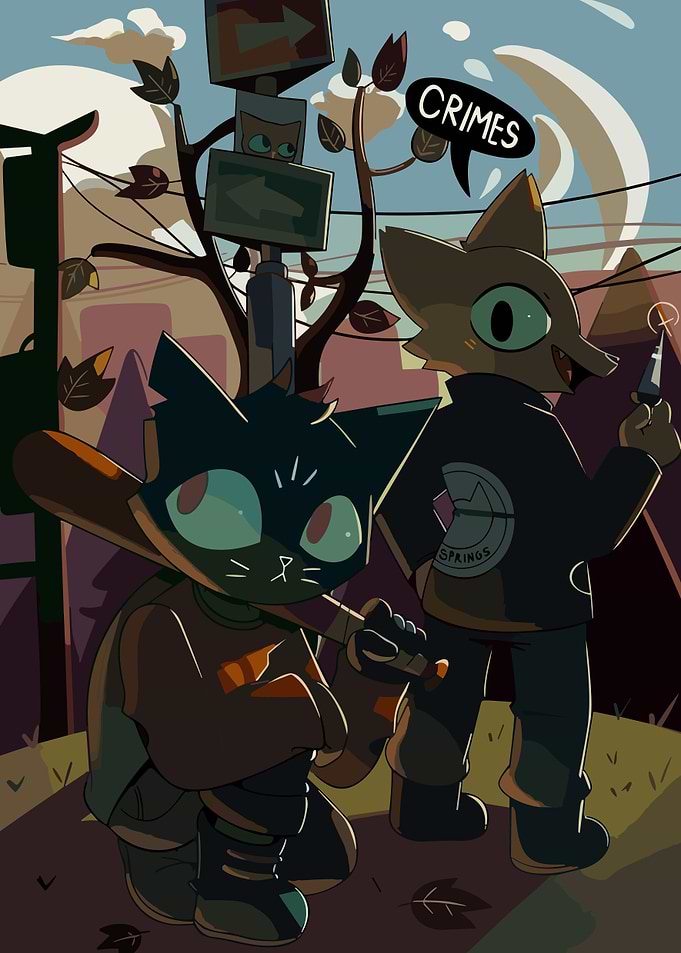 night in the woods