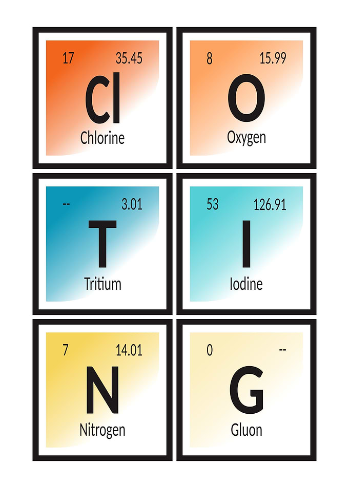 Clothing Periodic Table