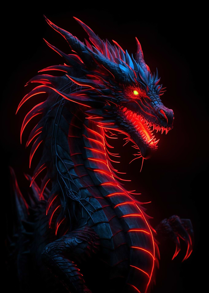 Angry Flame Dragon