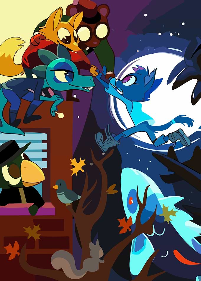 night in the woods